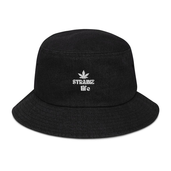 Strainz Life  Denim Bucket Hat