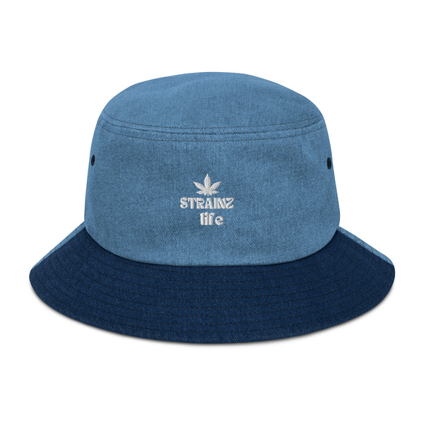 Strainz Life  Denim Bucket Hat