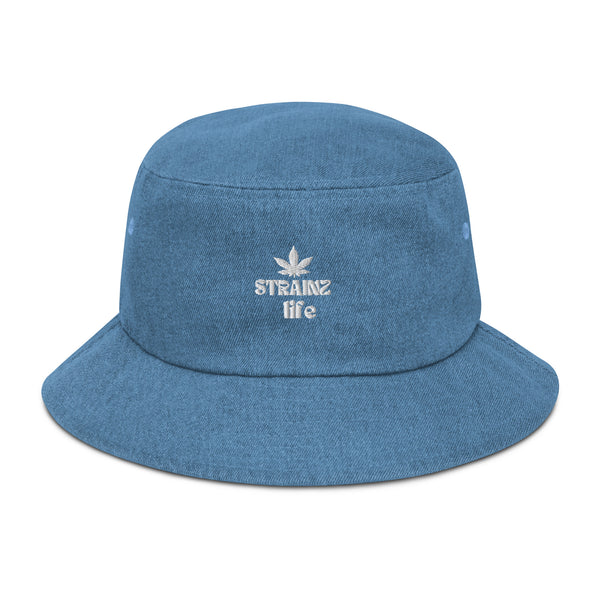 Strainz Life  Denim Bucket Hat